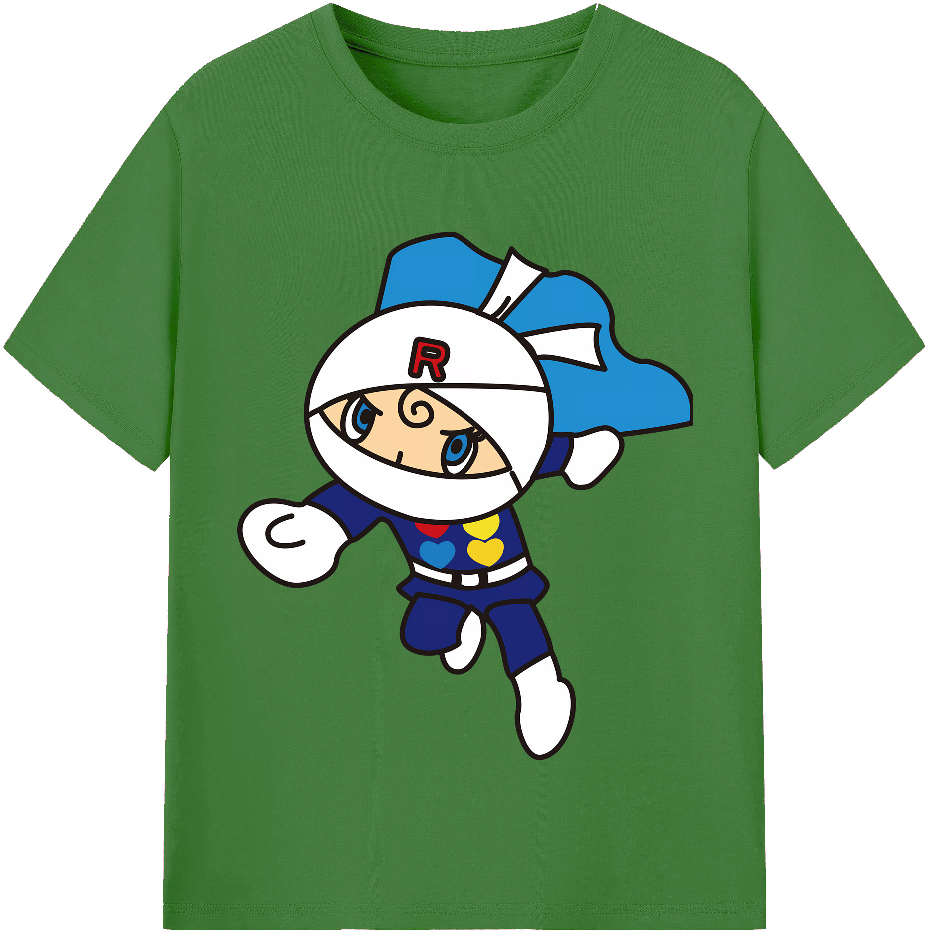 （画像用） アンパンマン Anpanman レディースカジュアルプリントTシャツ（綿100％）